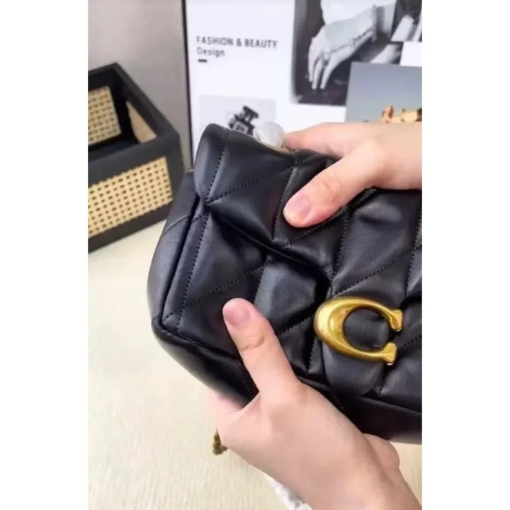 DIANA – Gesteppte Diamond Chain Bag | Crossbody
