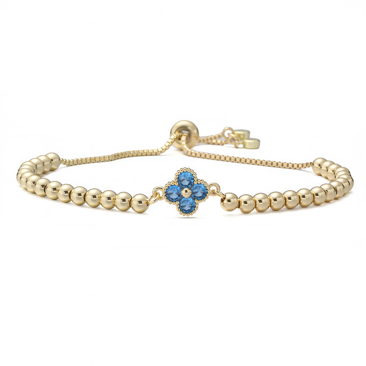 LUMINA Birthstone Bracelet – Verstellbares Geburtsstein Armband