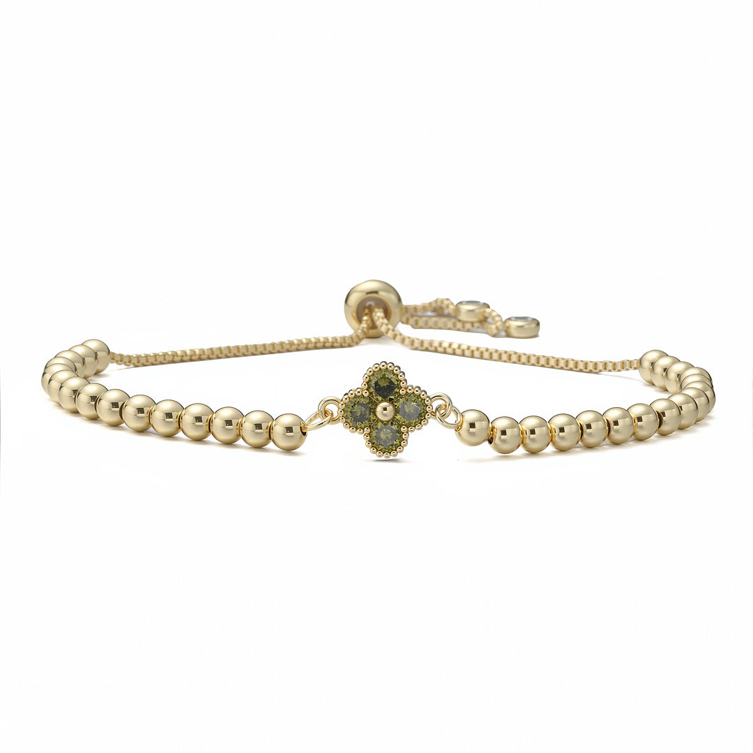 LUMINA Birthstone Bracelet – Verstellbares Geburtsstein Armband