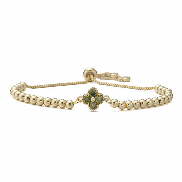 LUMINA Birthstone Bracelet – Verstellbares Geburtsstein Armband