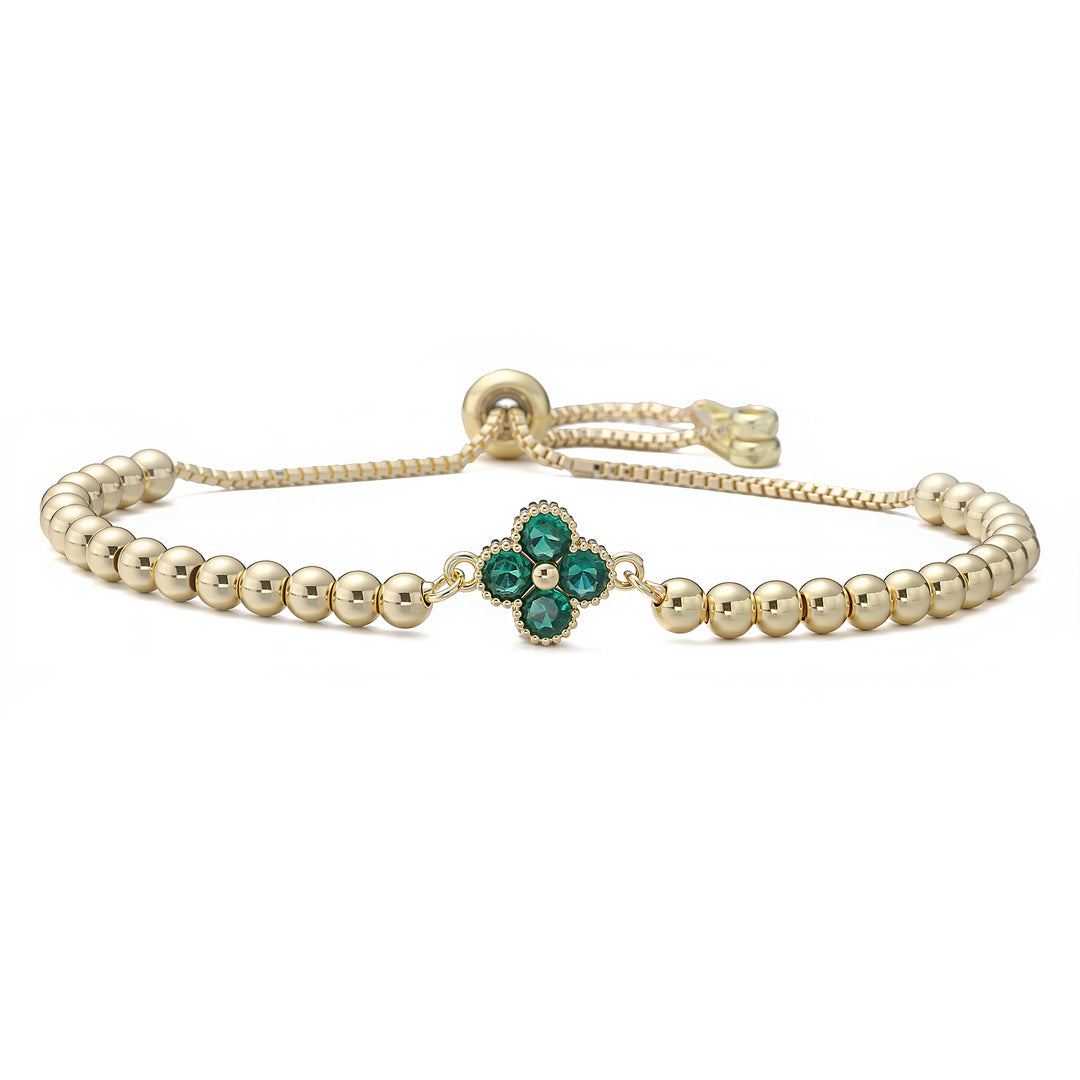LUMINA Birthstone Bracelet – Verstellbares Geburtsstein Armband