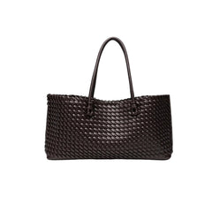 NORA – Geflochtene Shopper Tote Bag mit Top Handle
