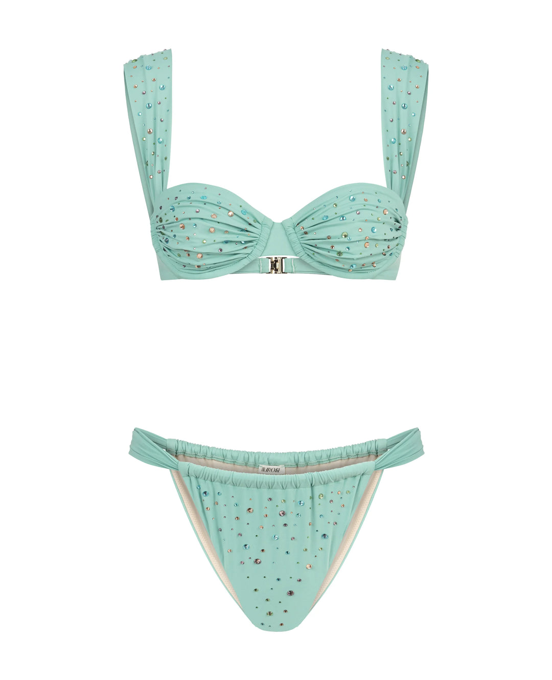 Sophie Push-Up Monokini – Sexy 1-teiliger Damen-Badeanzug mit Patchwork-Design