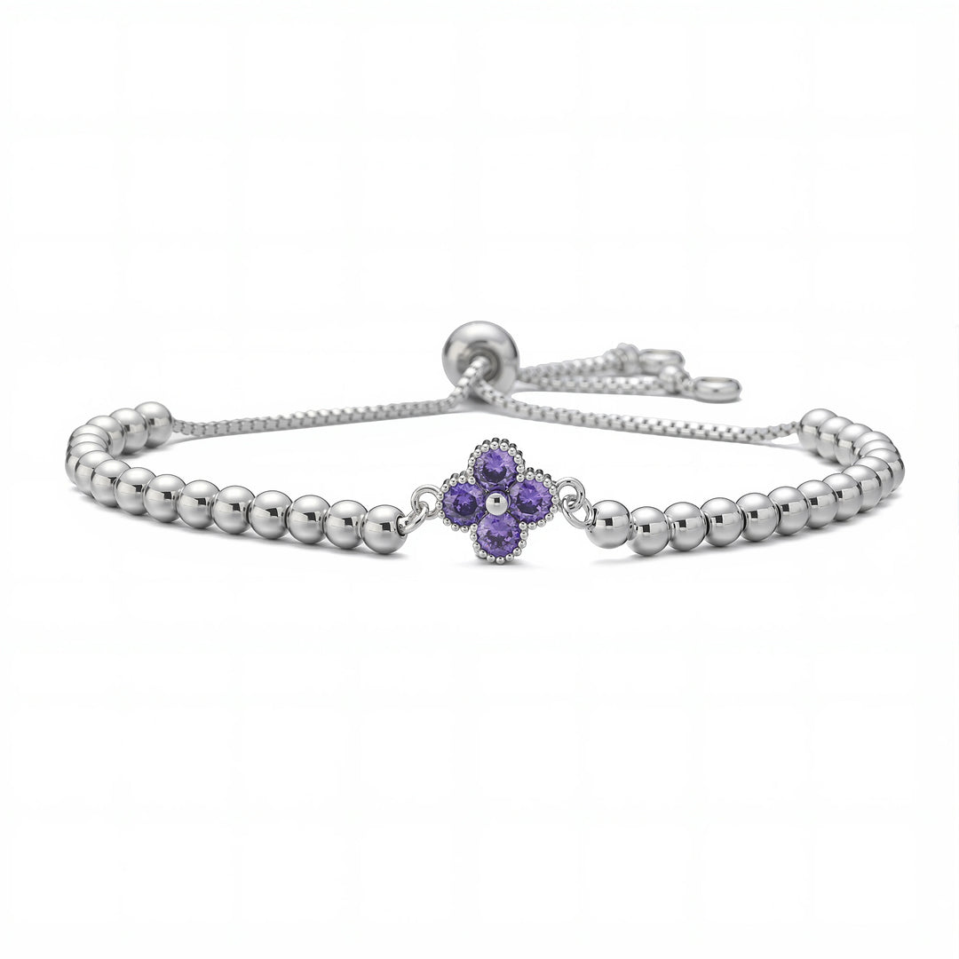LUMINA Birthstone Bracelet – Verstellbares Geburtsstein Armband