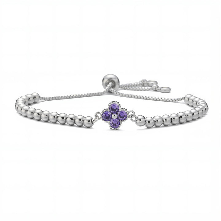 LUMINA Birthstone Bracelet – Verstellbares Geburtsstein Armband