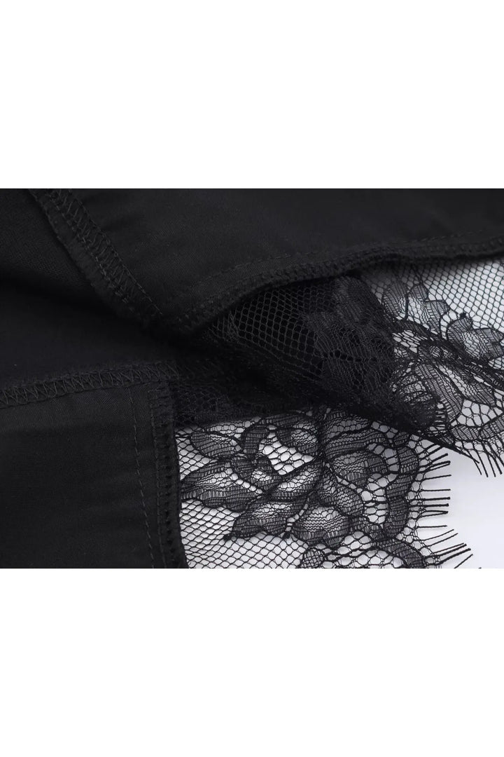 ELENA - Lace Damen Top – Asymmetrisches Shirt