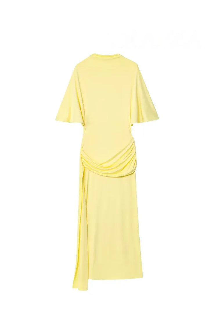 Soleil – Damen Sommerkleid mit Rückenfreiem Design & Lagen-Optik