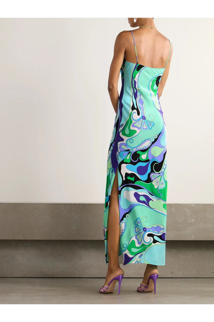 Bohemian Maxi Dress – Vacation Elegance