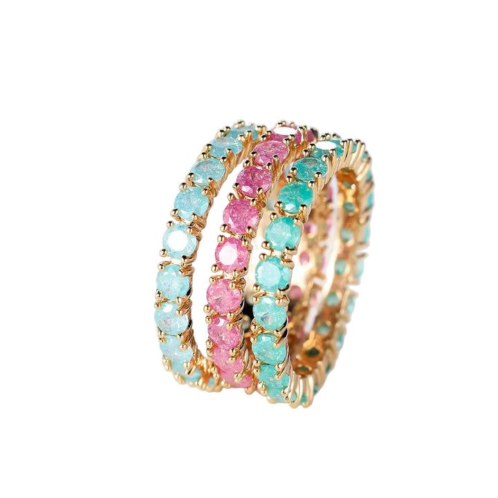 FLEURÉA Bloom Ring – Vergoldeter Zirkonia Ring