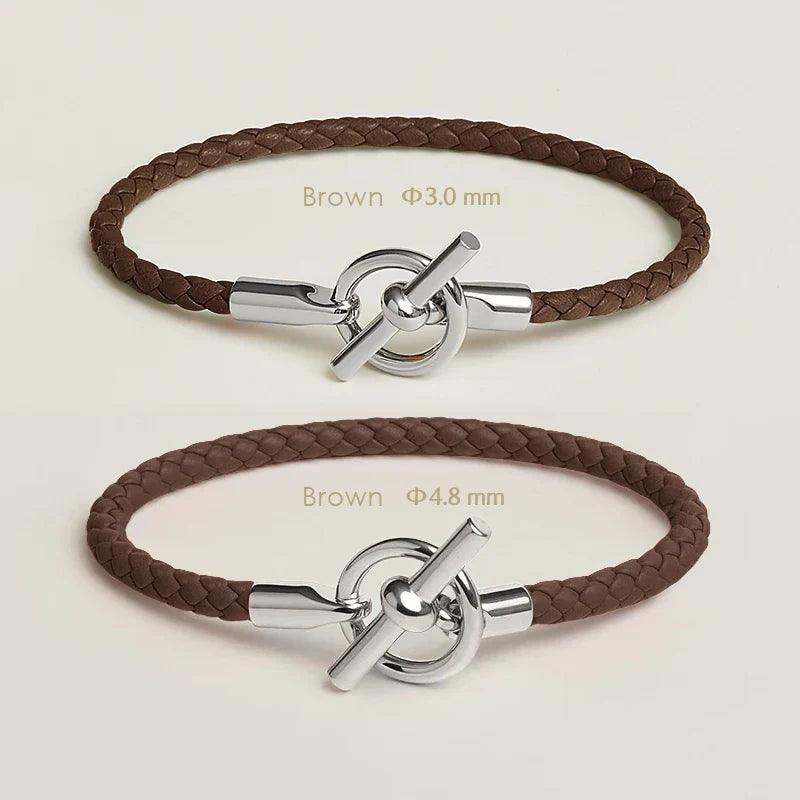 LUNA – OT Lock Armband aus Echtleder | Paare