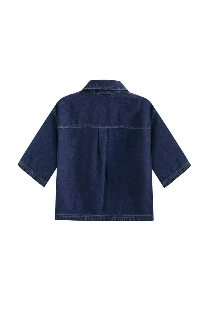 Mia Denim Chic – 2‑teiliges Damen Denim‑Set