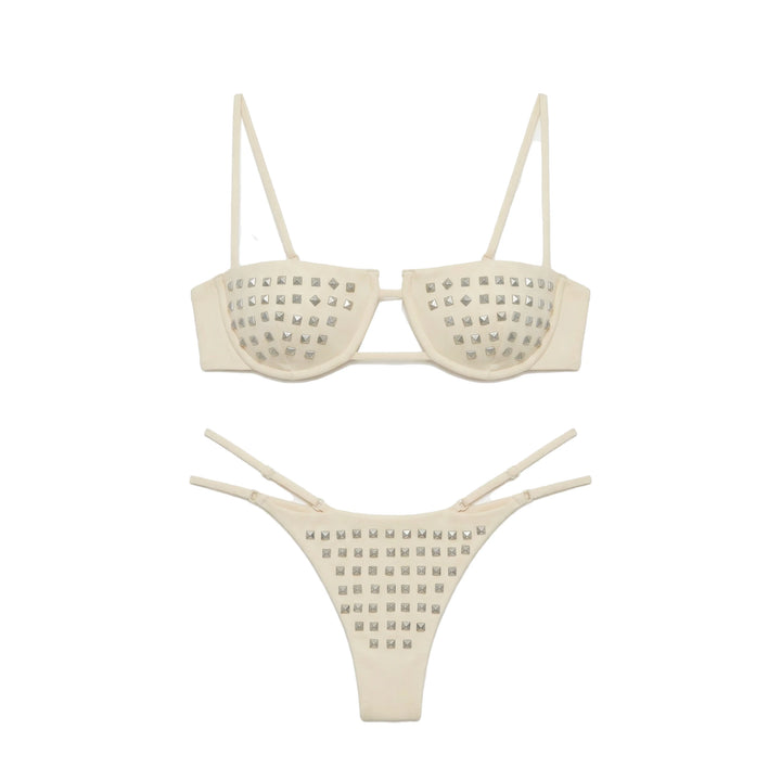 Emma Rivet Bikini Set – Sexy 2-teiliges Damen-Badeoutfit