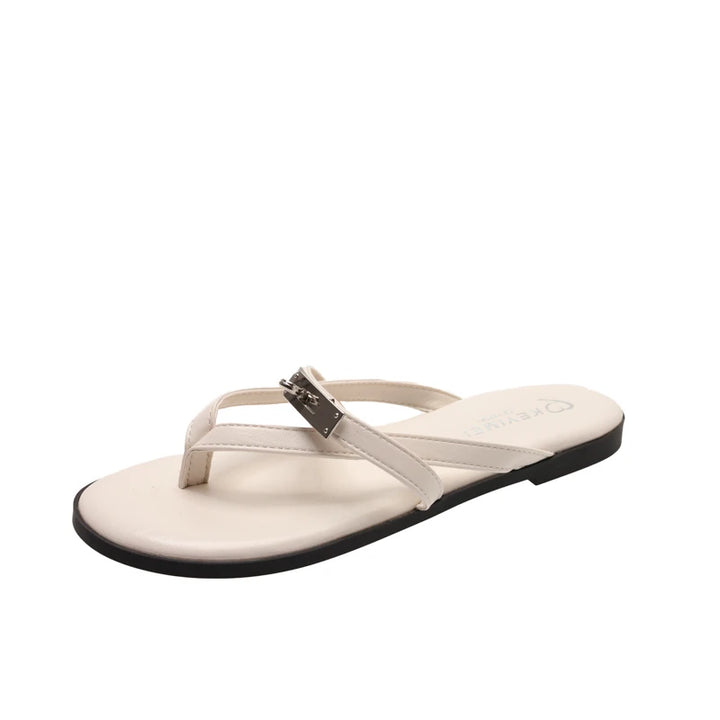 Elegante Damen-Sandalen mit Zierschließe | Miraee Paris