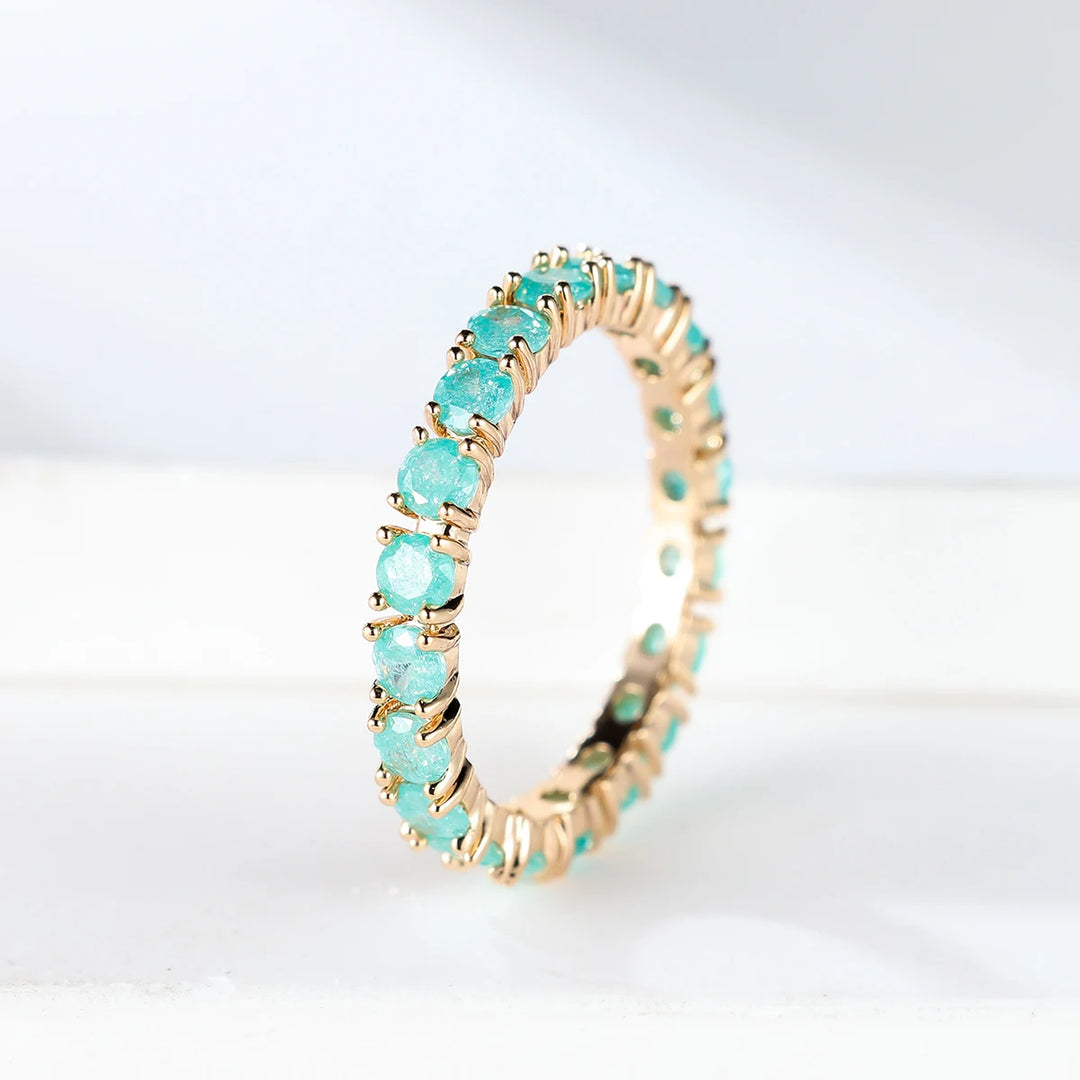 FLEURÉA Bloom Ring – Vergoldeter Zirkonia Ring