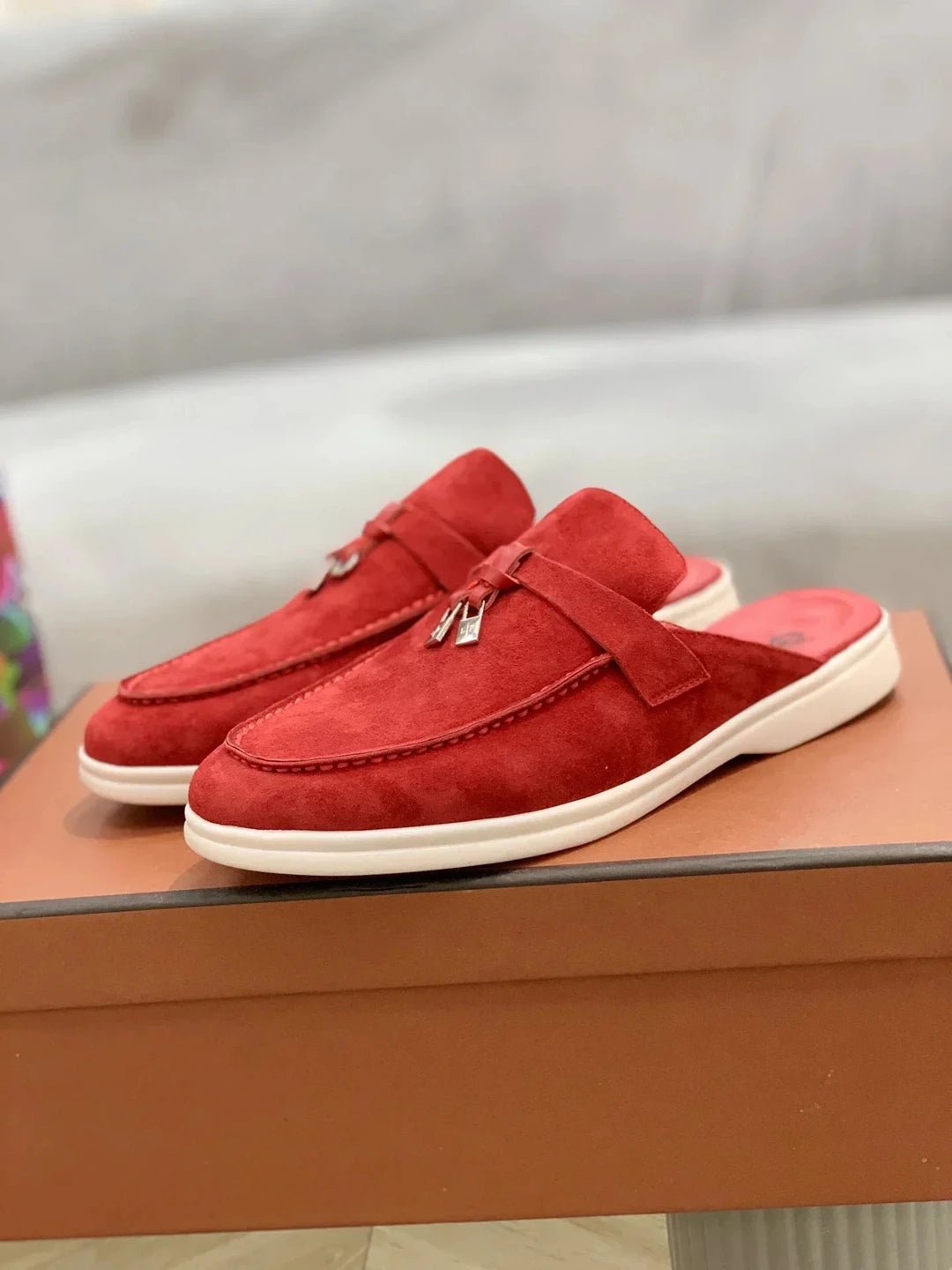 Bella Classic – Britische Slipper für Damen, flach & bequem