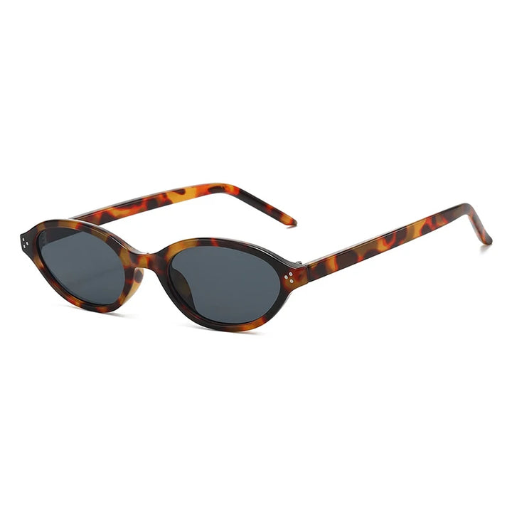 ÉCLIPSE Oval Sunglasses – Retro UV400 Sonnenbrille