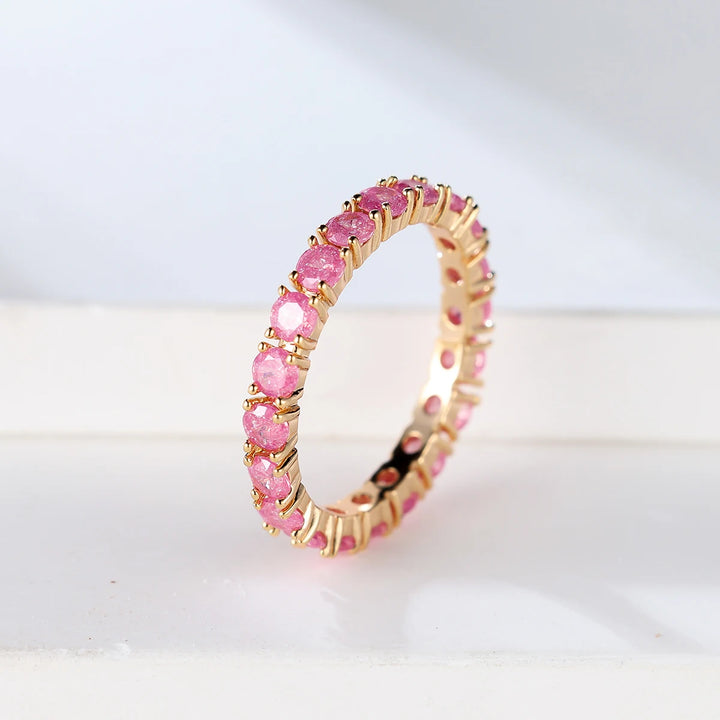 FLEURÉA Bloom Ring – Vergoldeter Zirkonia Ring