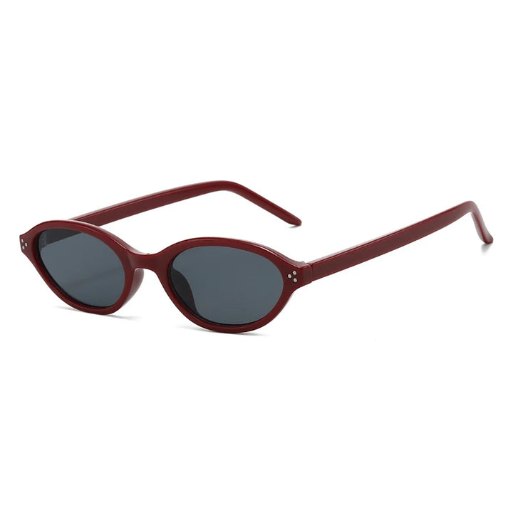 ÉCLIPSE Oval Sunglasses – Retro UV400 Sonnenbrille