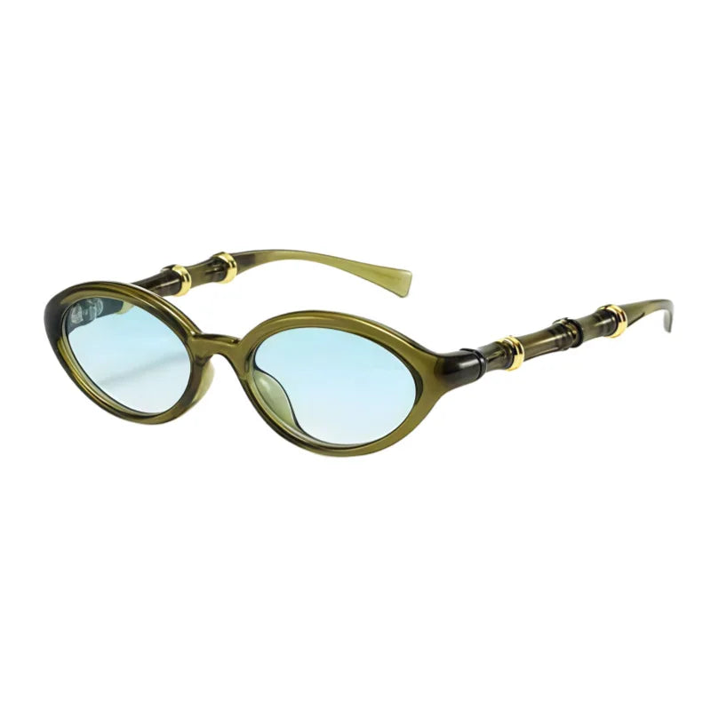 Retro Oval Sunglasses