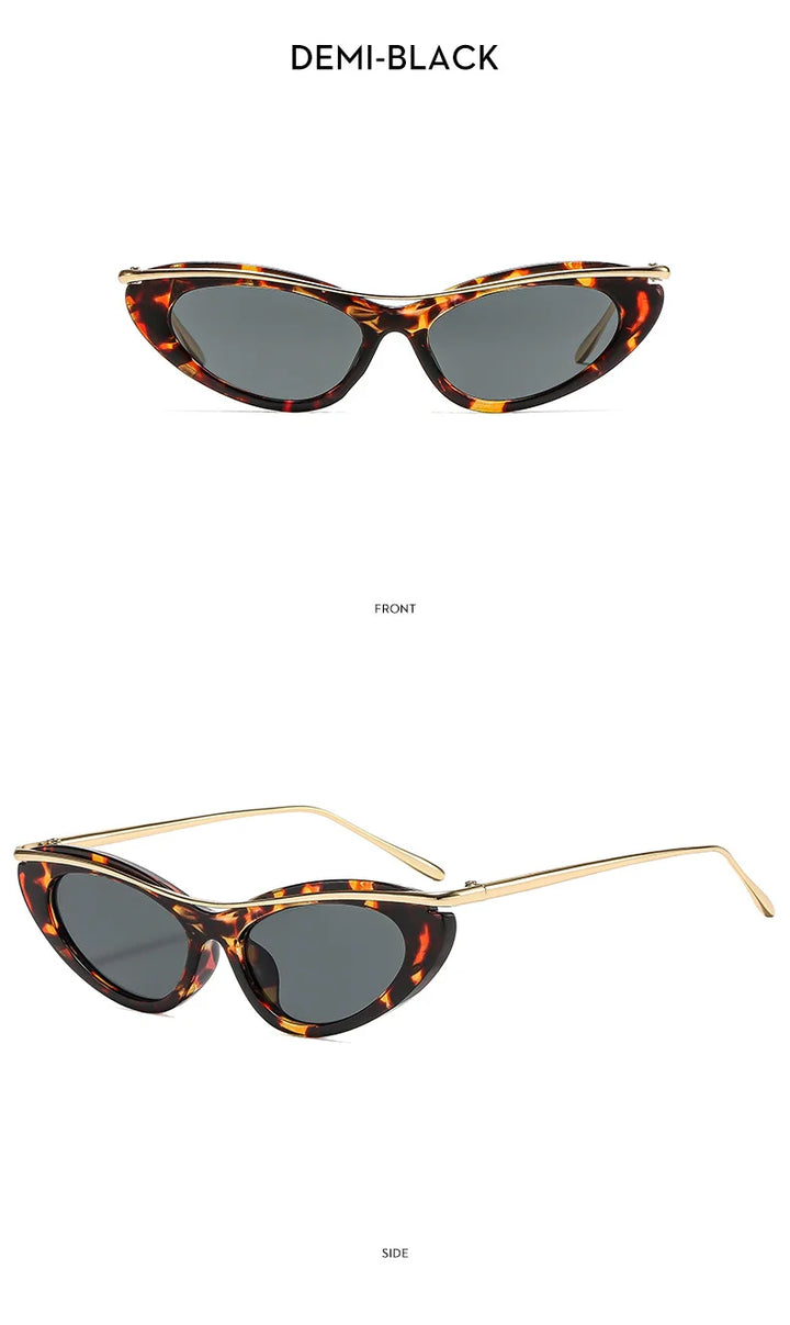 Sophia – Modische kleine Cat-Eye Sonnenbrille für Damen 2026