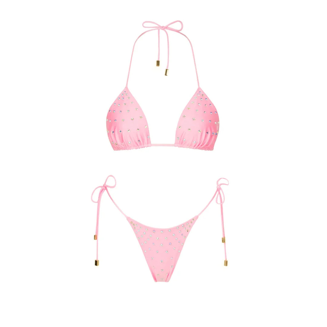 Bikini Luna – Eleganter Bandeau Bikini mit Sarong
