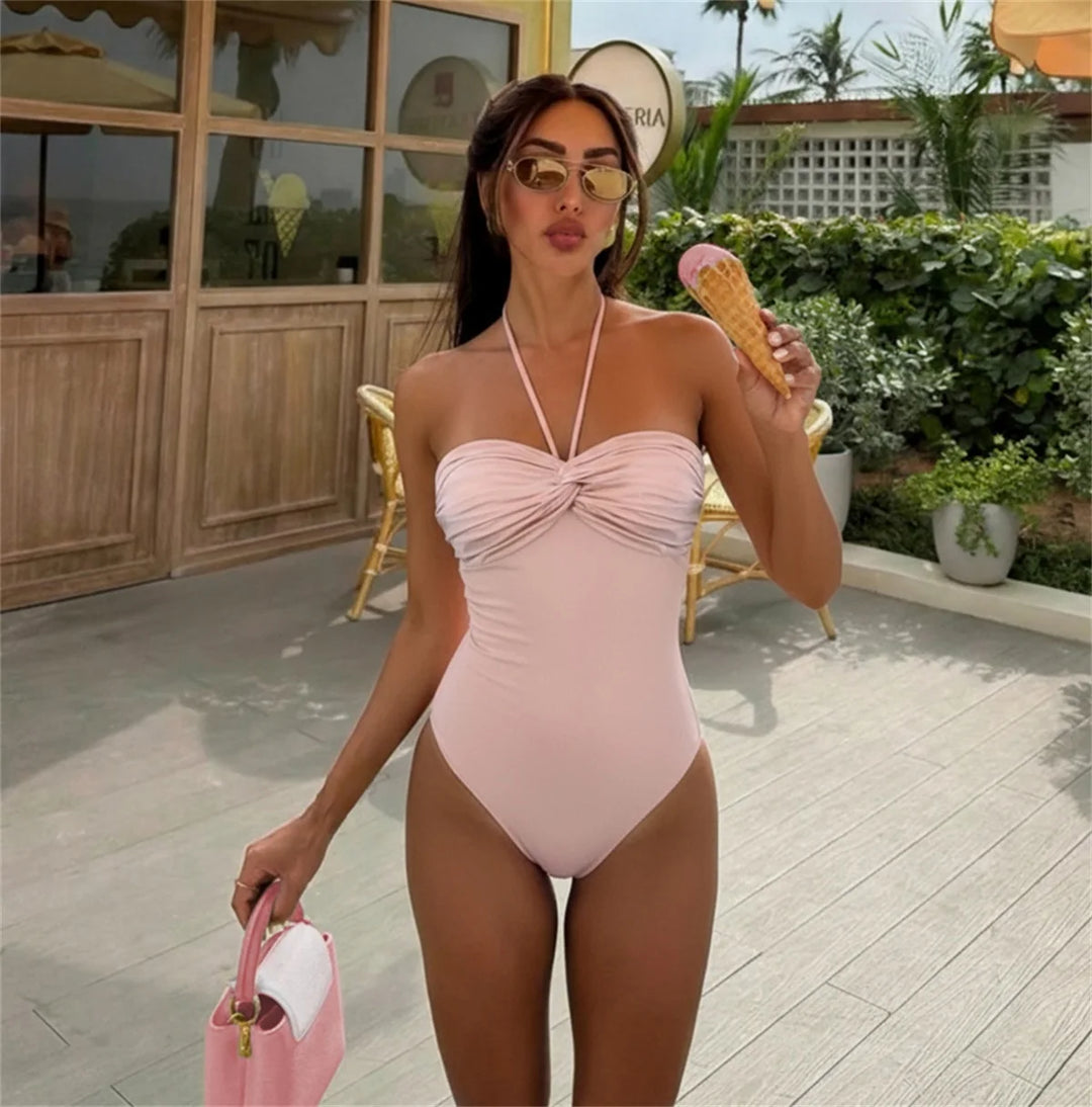 Chloe Halter Bikini Set – Sexy 2-teiliges Damen-Badeoutfit