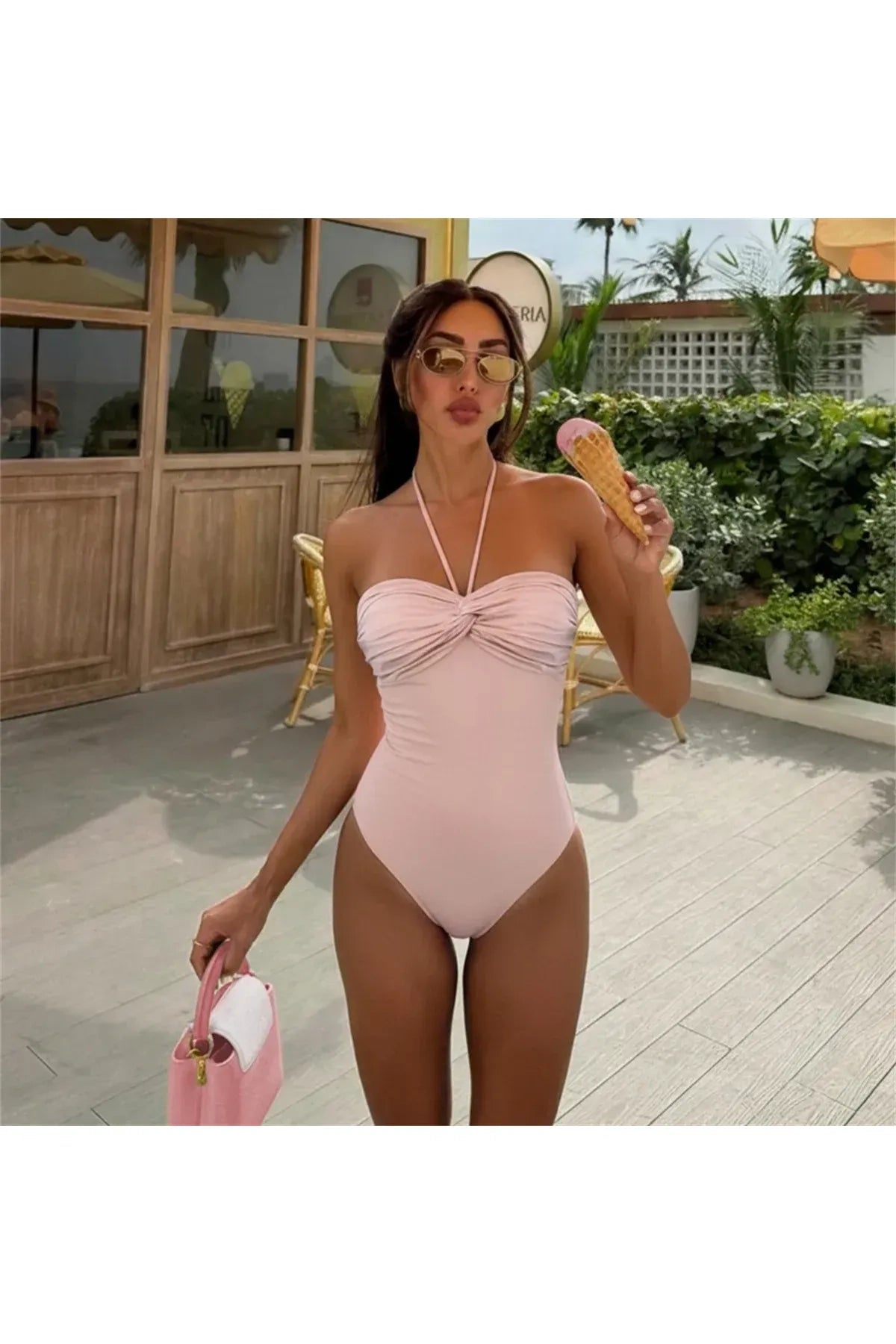 CHLOÉ – Halter Bikini Set 2-teilig – Produktansicht 2 | MIRAÉE PARIS