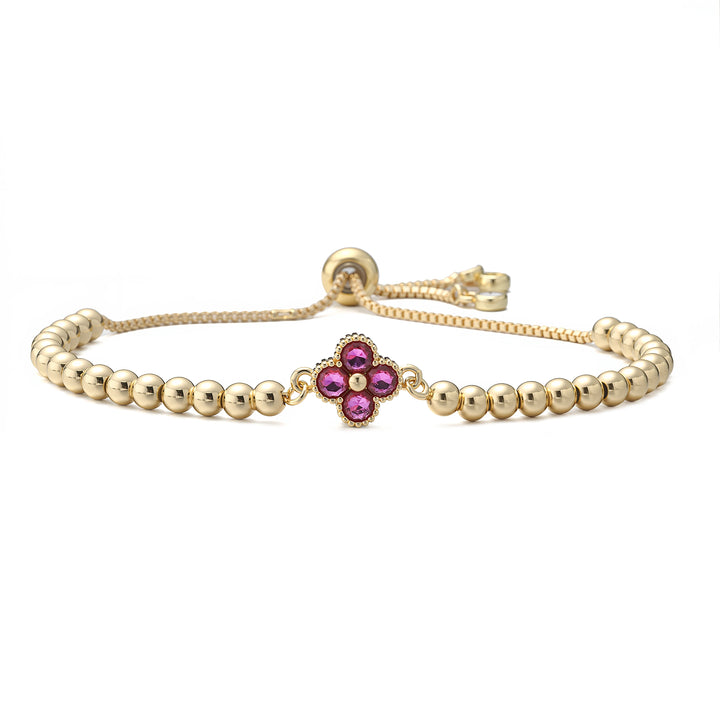 LUMINA Birthstone Bracelet – Verstellbares Geburtsstein Armband