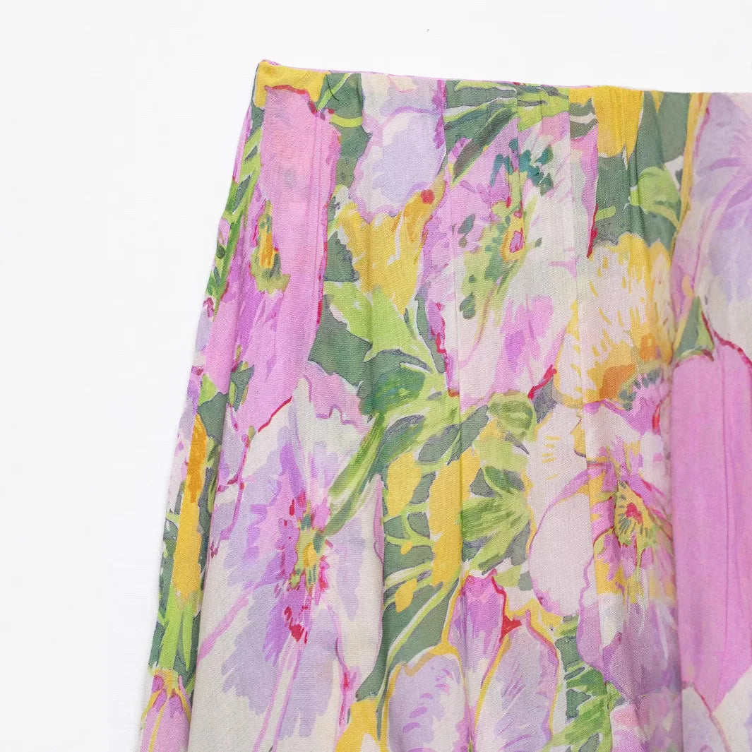 ÉLISE Strapless Maxi Dress – Zeitlose Eleganz mit floralem Statement