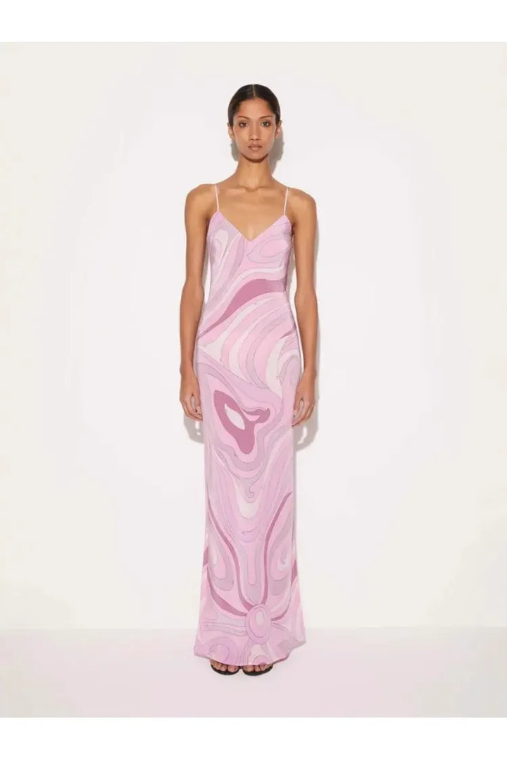 Bohemian Maxi Dress – Vacation Elegance