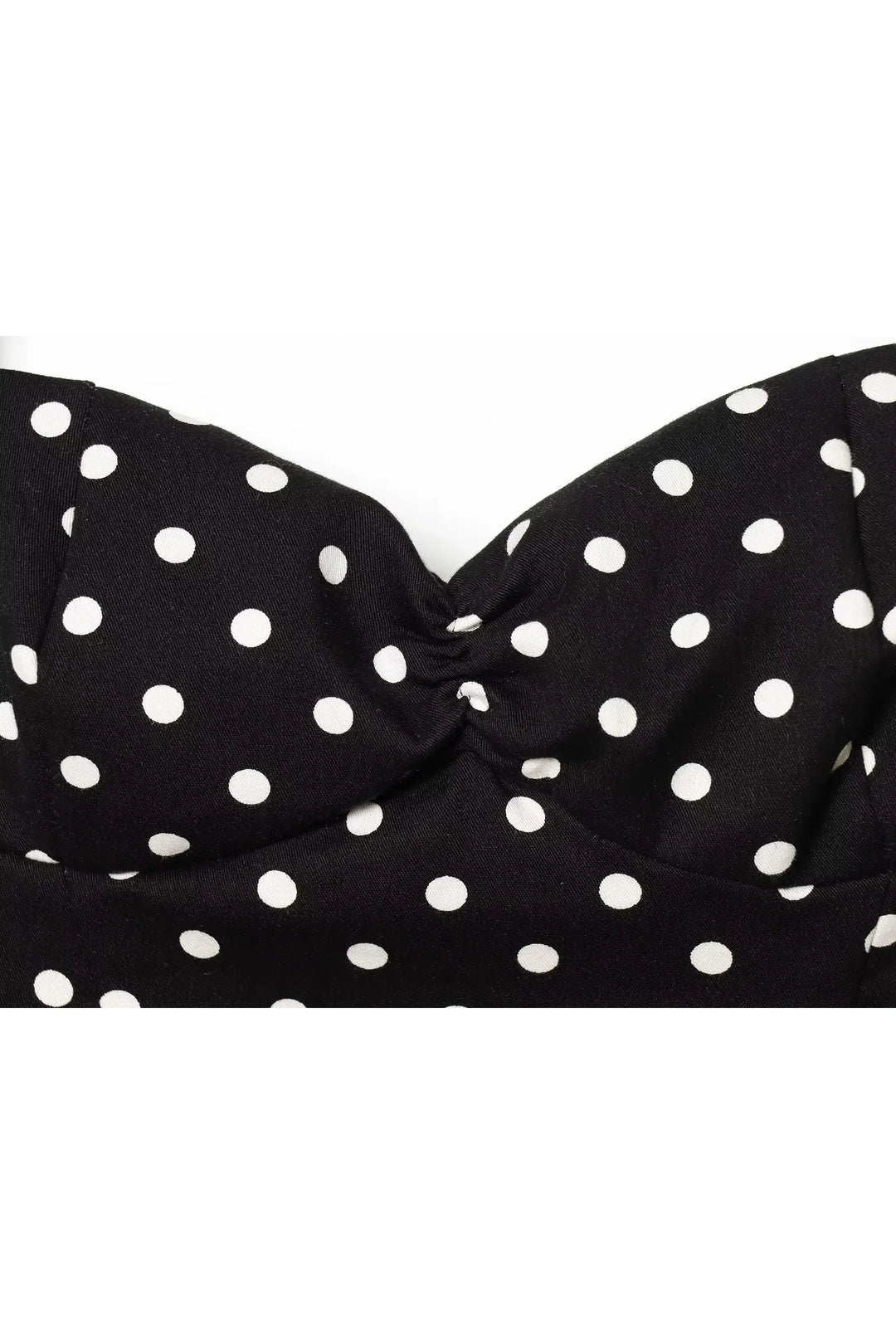 Polka Dot Halter Corset Top – Y2K Sommer Top