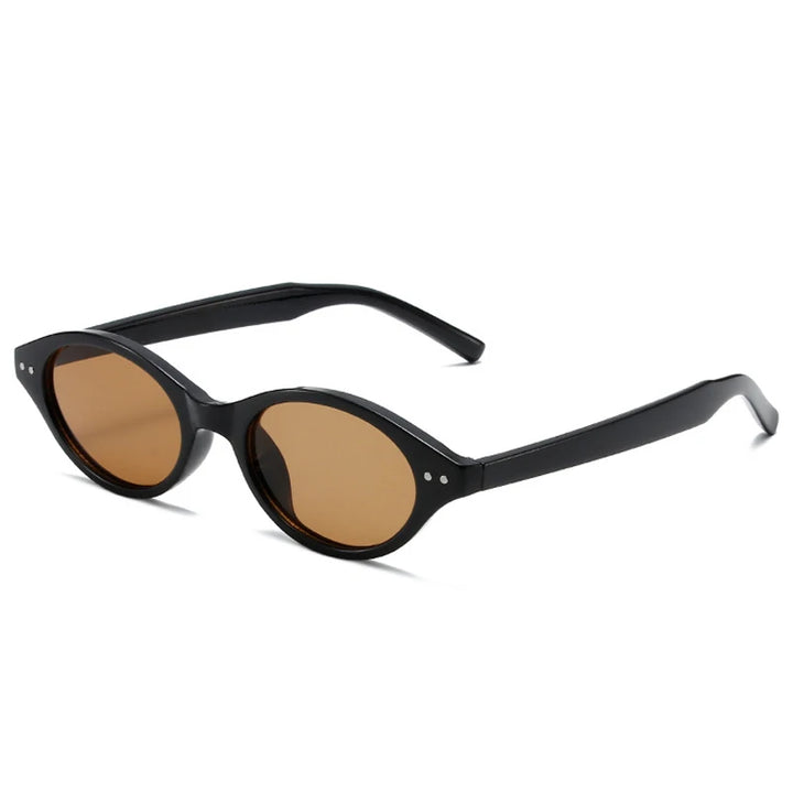 NOIRÉ Oval Sunglasses – Retro UV400 Sonnenbrille