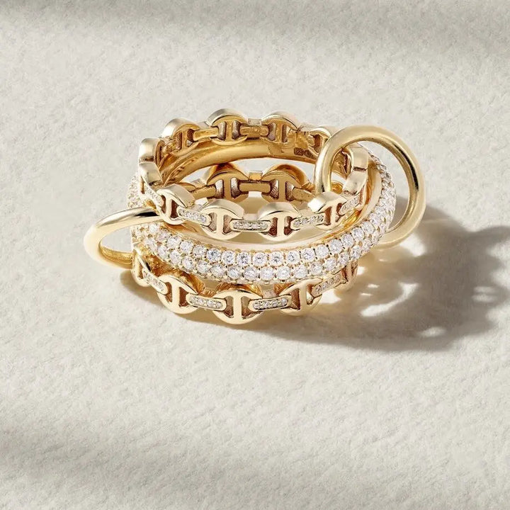 Élodie – Eleganter Zirkonia Ring mit 18K-Goldbeschichtung