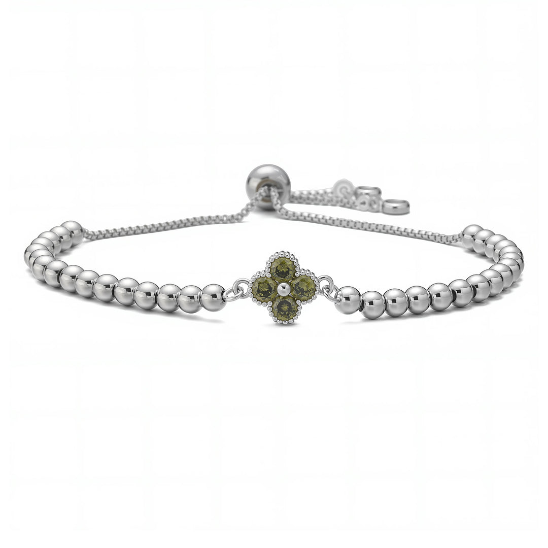 LUMINA Birthstone Bracelet – Verstellbares Geburtsstein Armband