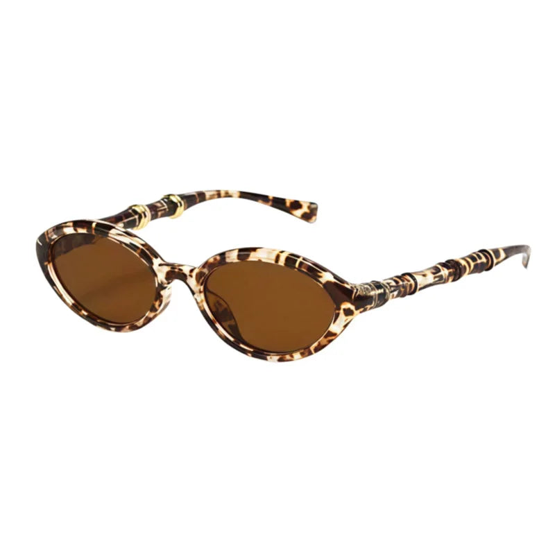Retro Oval Sunglasses