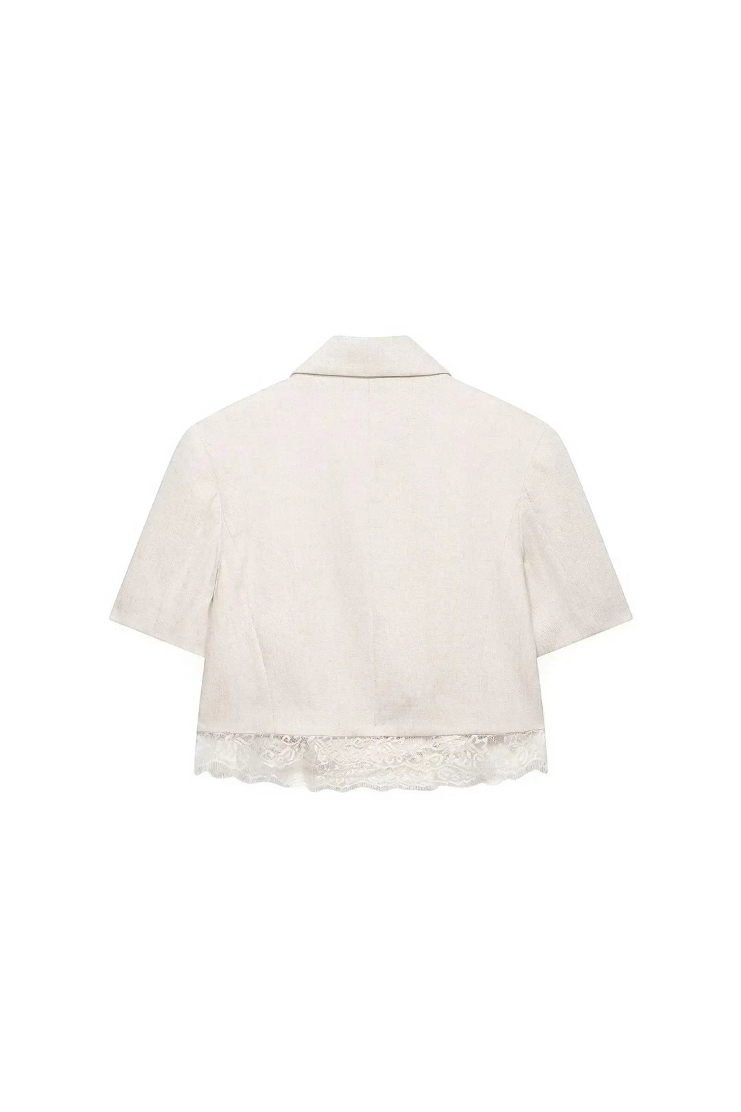 Lace Patchwork Blazer Set – Chic Summer Co-Ord