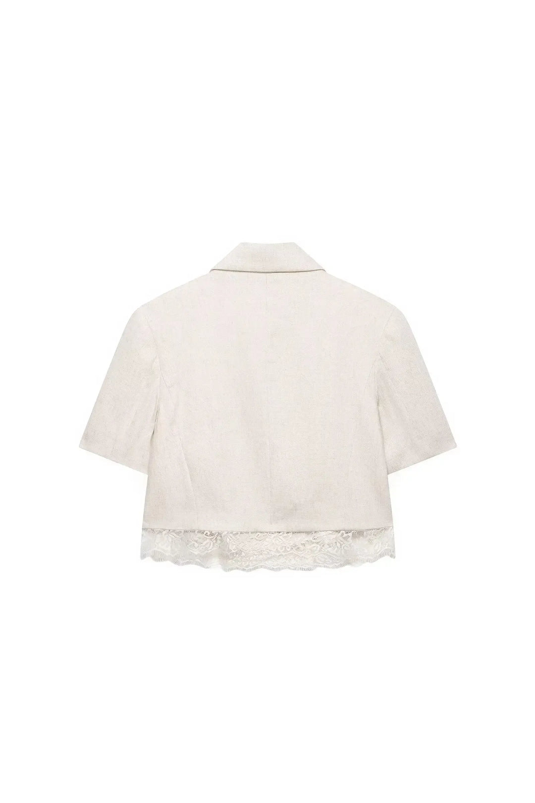 Lace Patchwork Blazer Set – Chic Summer Co-Ord