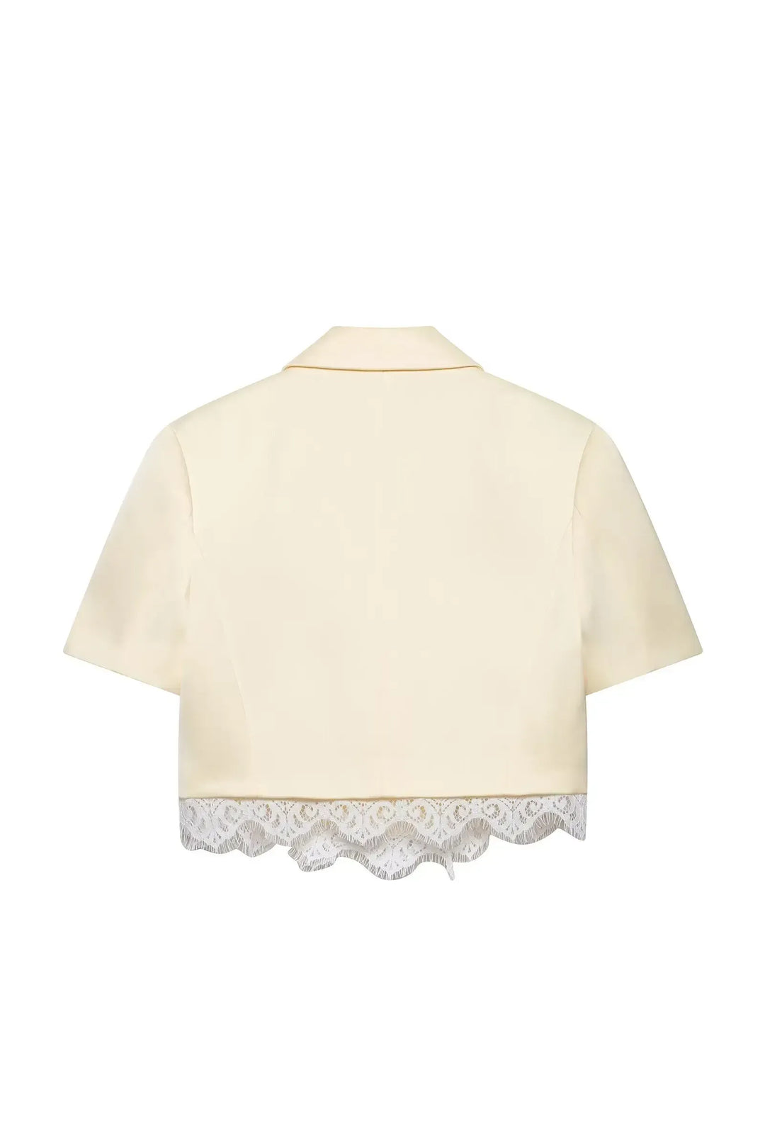 Lace Patchwork Blazer Set – Chic Summer Co-Ord
