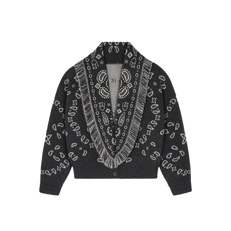 AMARA – Fransen Strickcardigan - ZAYVI