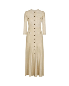 MIRAEE-UNIFORM-2026 | Amélie Kleid – Elegantes Damen Kleid mit Stil – Gelb – freigestellte Produktansicht auf weißem Hintergrund