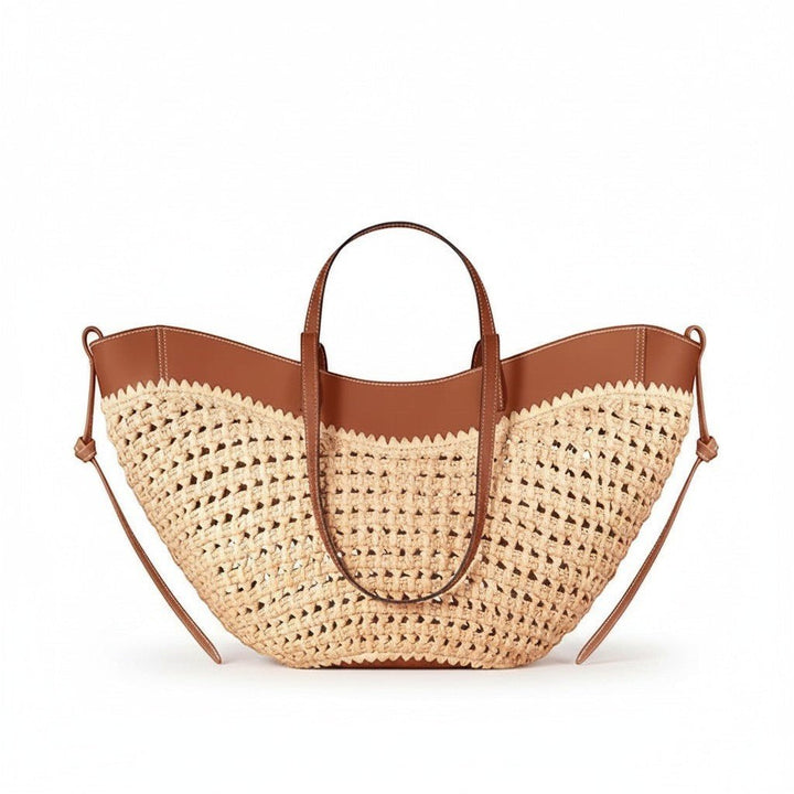 Amélie Geflochtene Schultertasche - ZAYVI