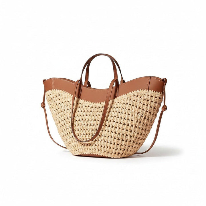 Amélie Geflochtene Schultertasche - ZAYVI