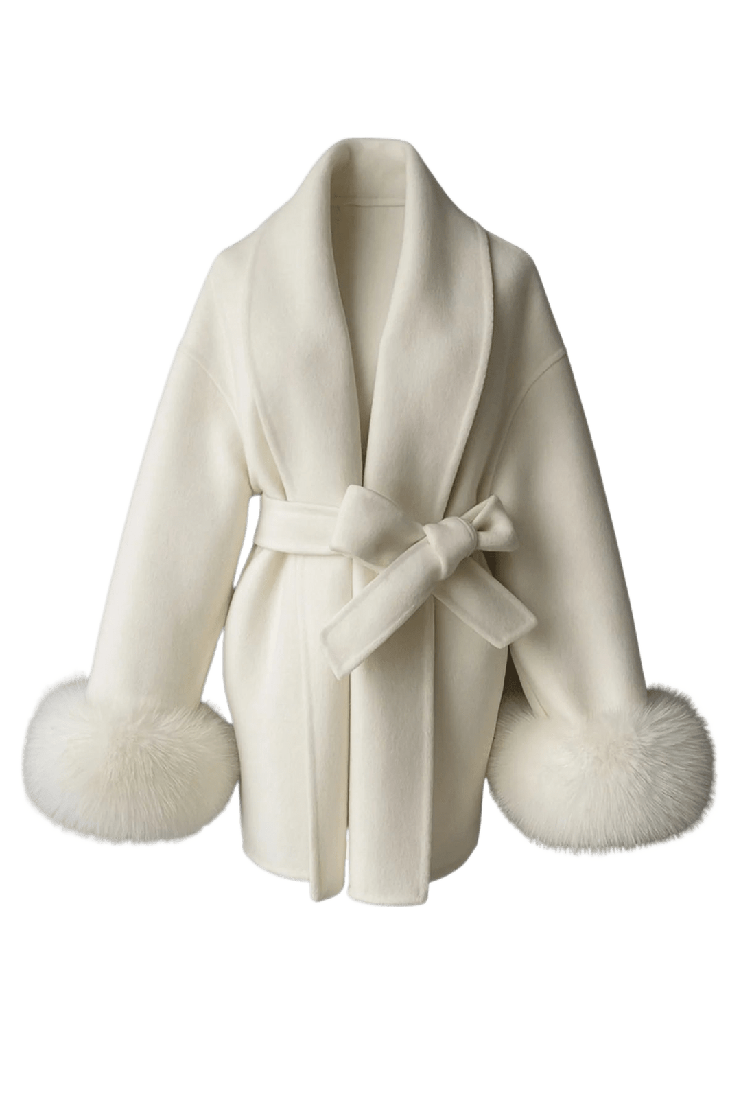 ARCTIC GRACE – Eleganter Wollmantel für Damen - Miraee Paris