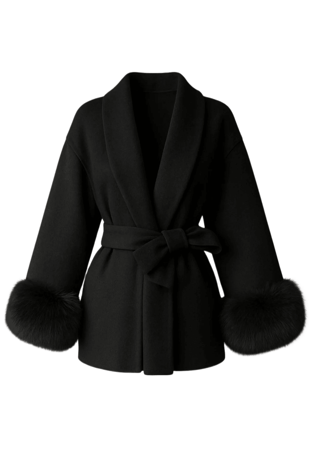 ARCTIC GRACE – Eleganter Wollmantel für Damen - Miraee Paris