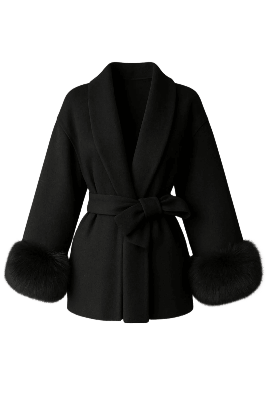 ARCTIC GRACE – Eleganter Wollmantel für Damen - Miraee Paris