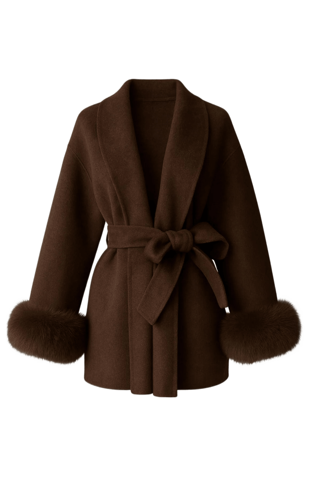 ARCTIC GRACE – Eleganter Wollmantel für Damen - Miraee Paris