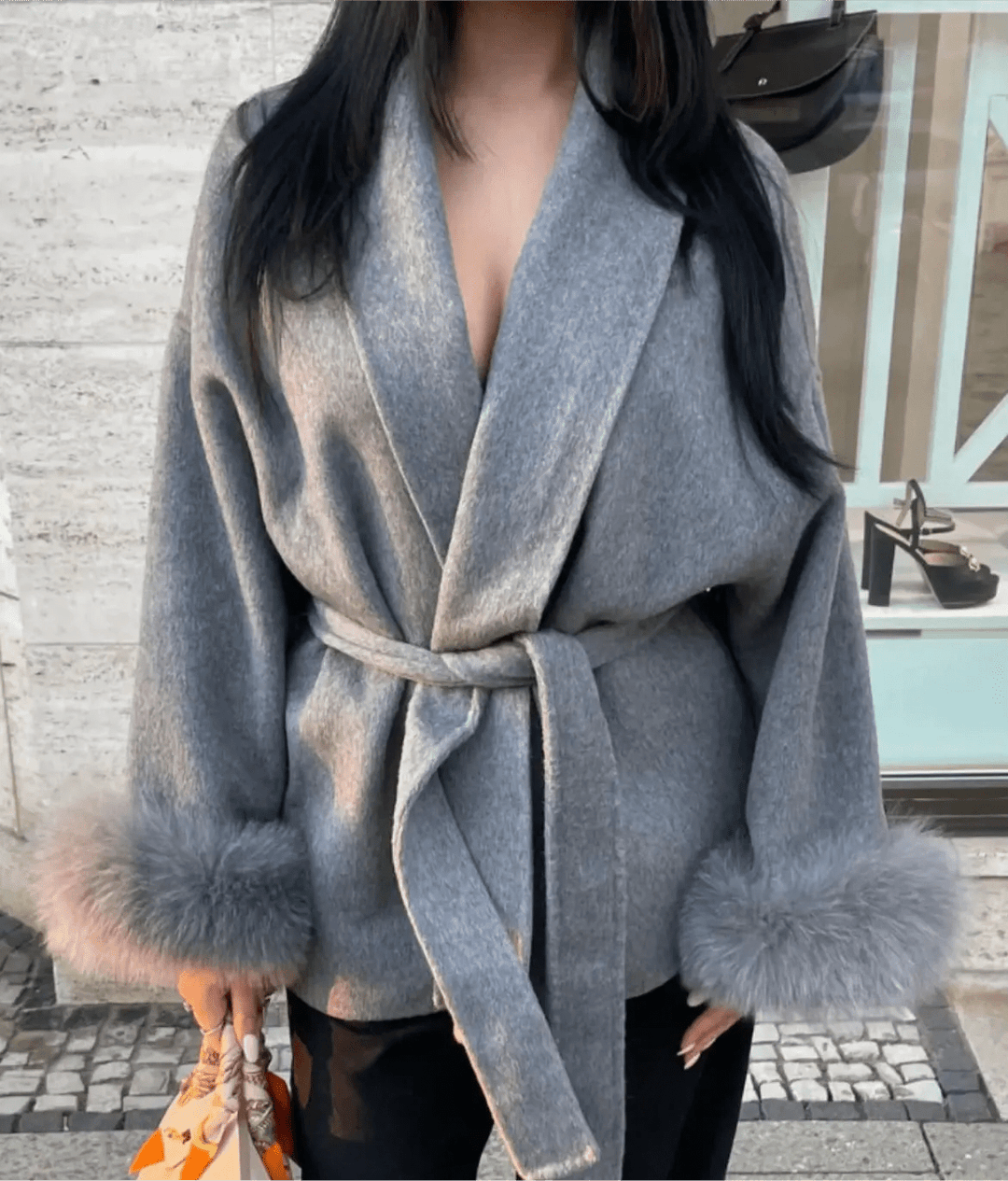 Arctic Grace Wool Coat - Miraee Paris