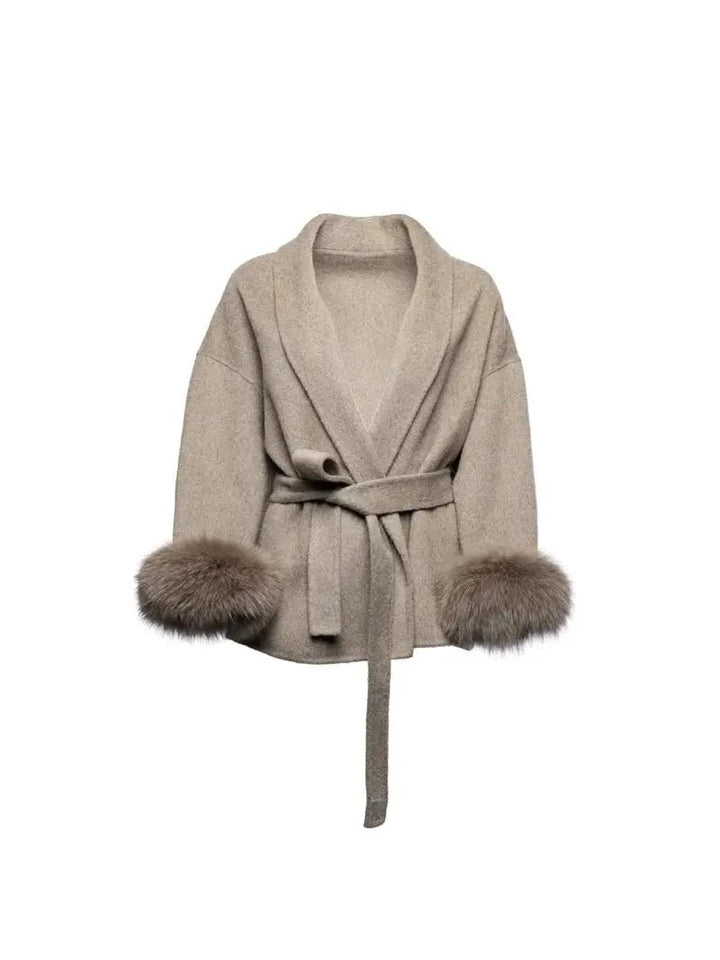 Arctic Grace Wool Coat - Miraee Paris