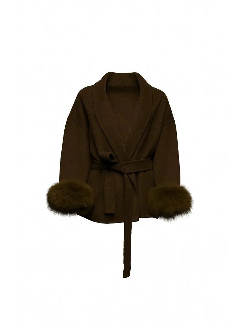 Arctic Grace Wool Coat - Miraee Paris
