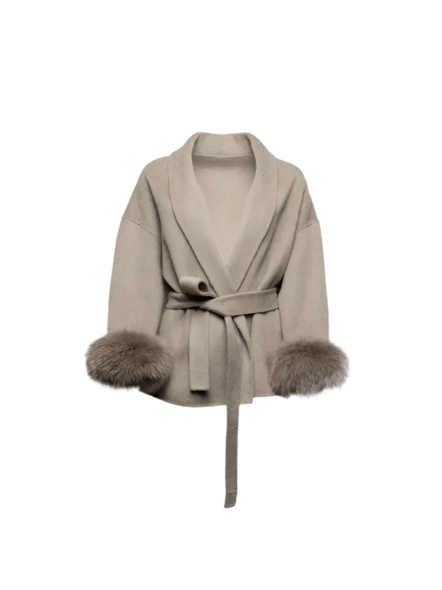 Arctic Grace Wool Coat - Miraee Paris